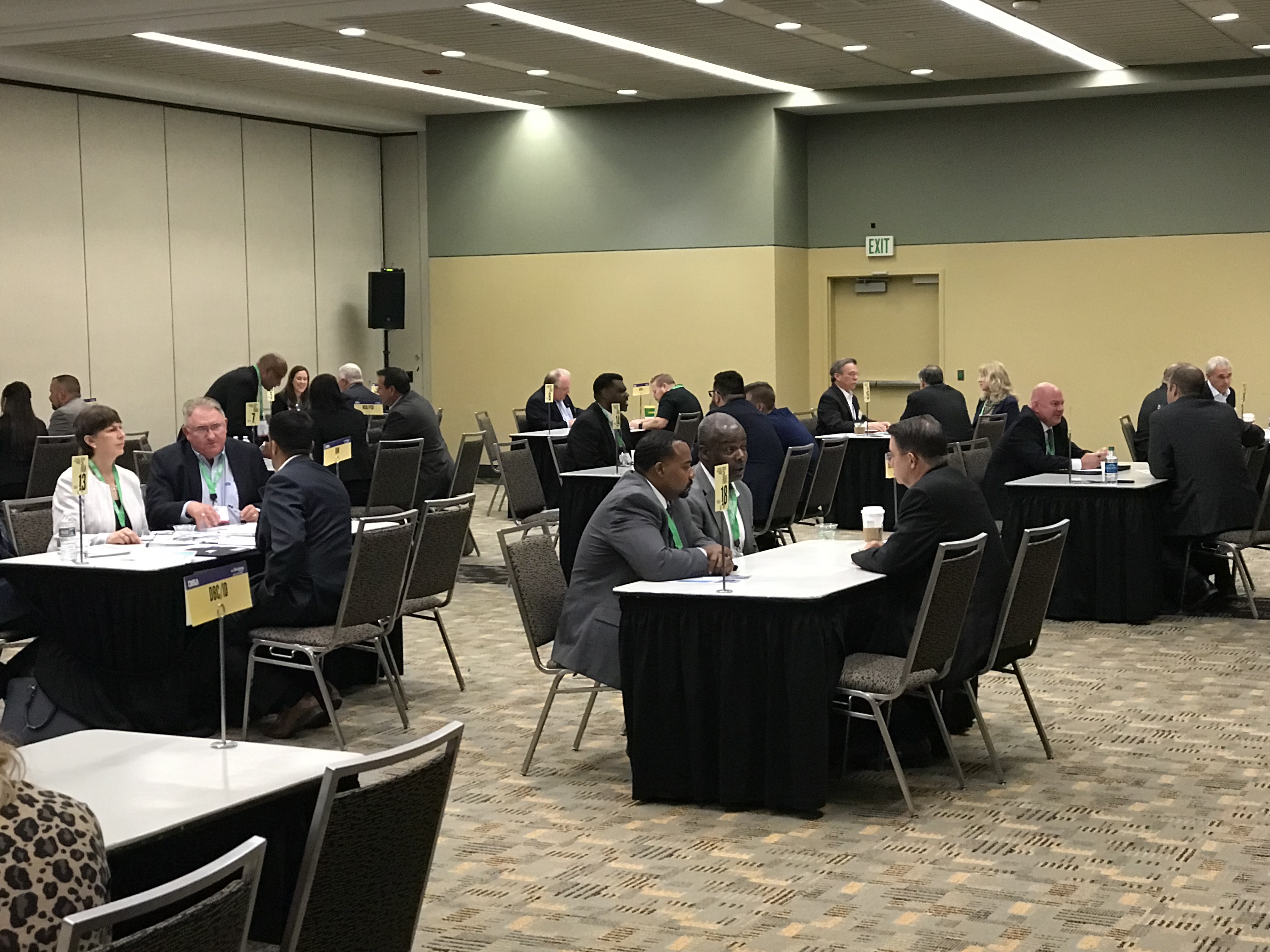 Small Businesses meet with DISA Program Mangers and Large Primes during AFCEA Baltimore 2019