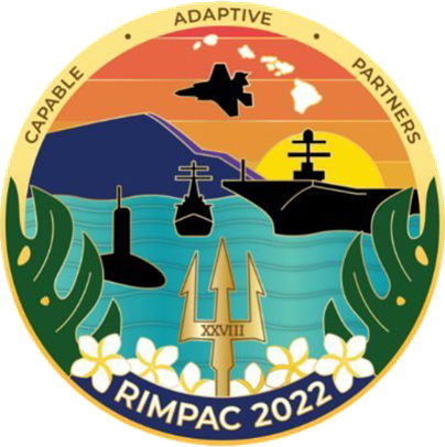Image of the RIMPAC 2022 logo.