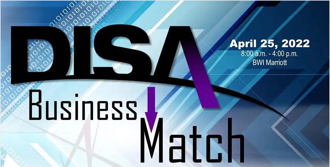 DISA Business Match event graphic